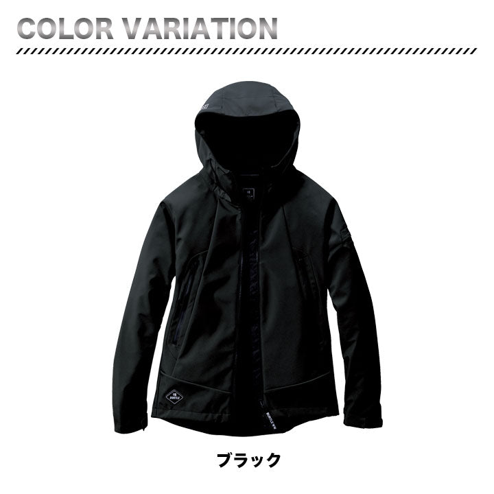バートル 3190 フーデッドジャケット 防風 対水圧
