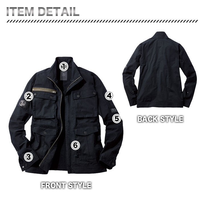 jawin 57500 ストレッチ長袖ジャンパー