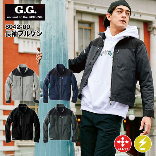 SOWA G.G 長袖ブルゾン 8042-00