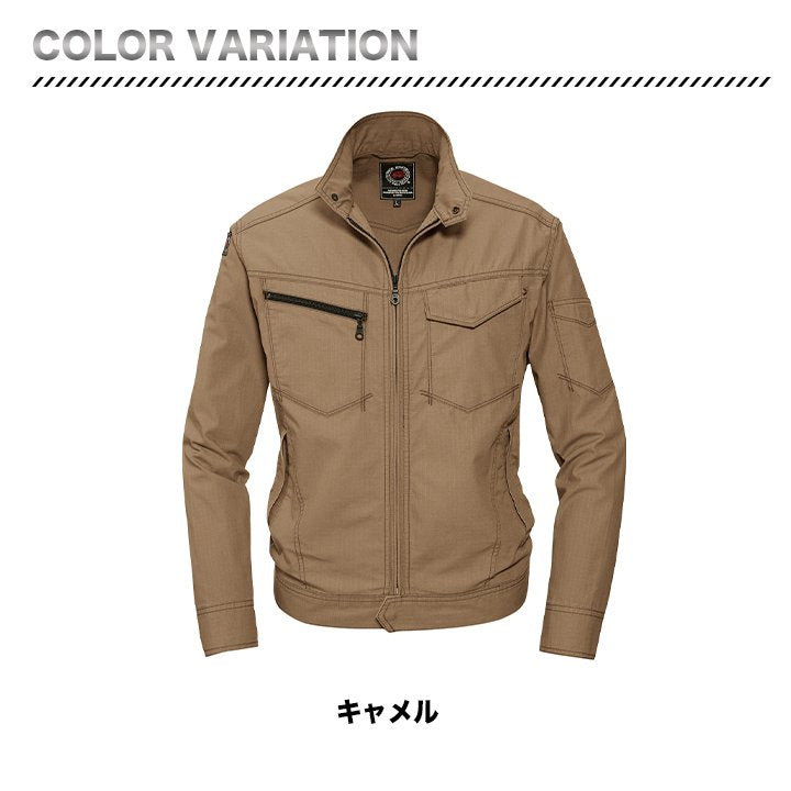 BURTLE ジャケット 作業着 5101 綿100% 洗い加工 防縮