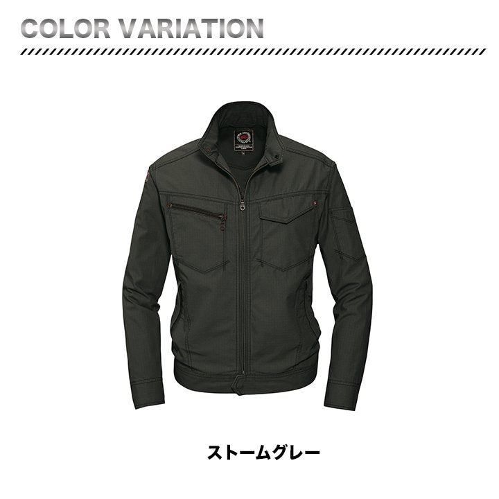 BURTLE ジャケット 作業着 5101 綿100% 洗い加工 防縮